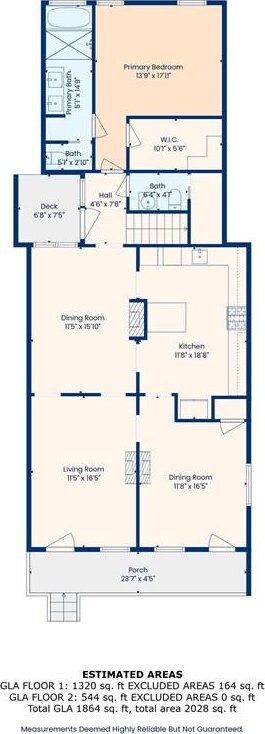 2417 Rousseau St, New Orleans, LA 70130 - home floor plan