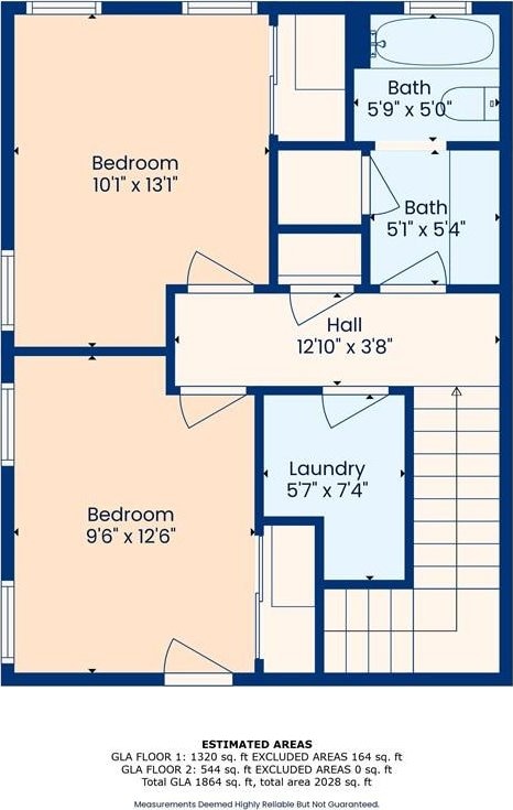 2417 Rousseau St, New Orleans, LA 70130 - room layout