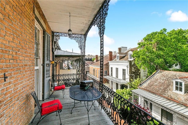 835 Saint Louis St Unit F, New Orleans, LA 70112 - view of balcony
