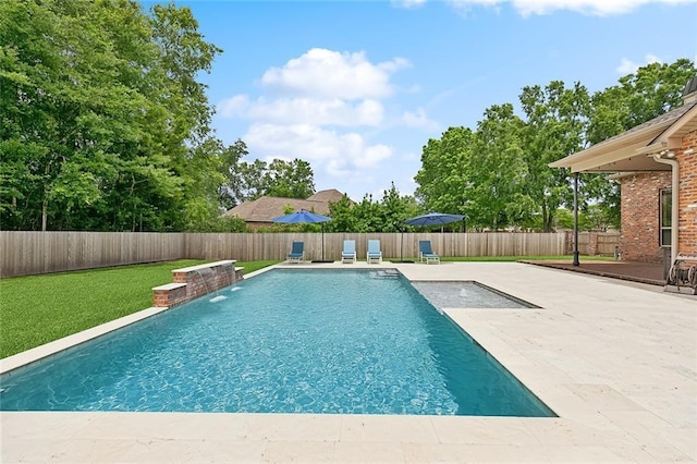 126 Tchefuncta Dr S, Covington, LA 70433 - view of pool featuring a patio area