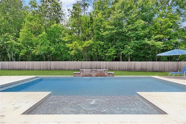 126 Tchefuncta Dr S, Covington, LA 70433 - view of pool with a fenced backyard