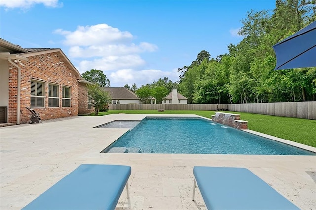 126 Tchefuncta Dr S, Covington, LA 70433 - view of pool with a patio area