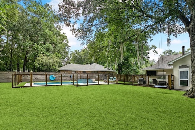 203 Willow Cir, Mandeville, LA 70471 - view of yard