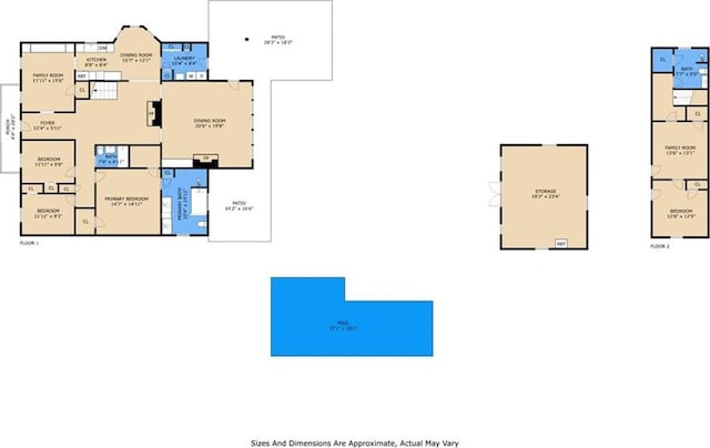 203 Willow Cir, Mandeville, LA 70471 - room layout