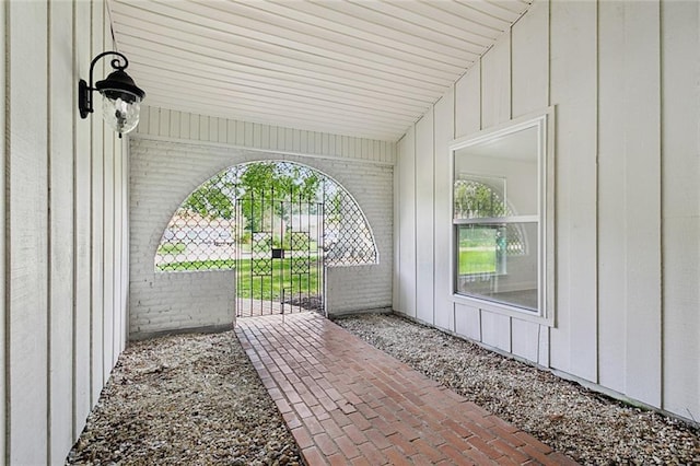 351 Huntington Dr, Slidell, LA 70458 - view of patio featuring a gate