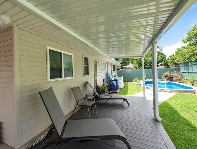 1104 Sena Dr, Metairie, LA 70005 - view of wooden terrace