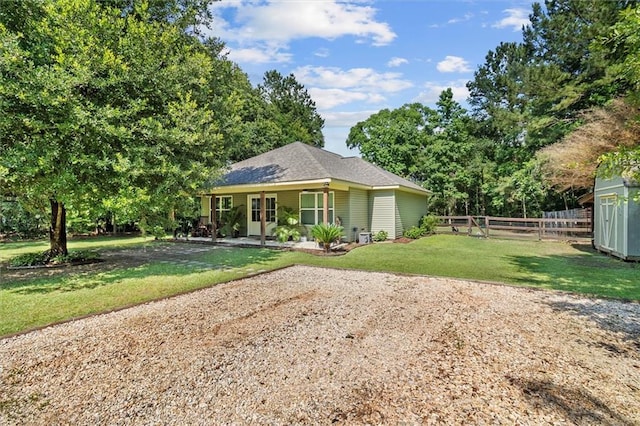 23375 Lowe Davis Rd, Covington, LA 70435 - view of rear view of house