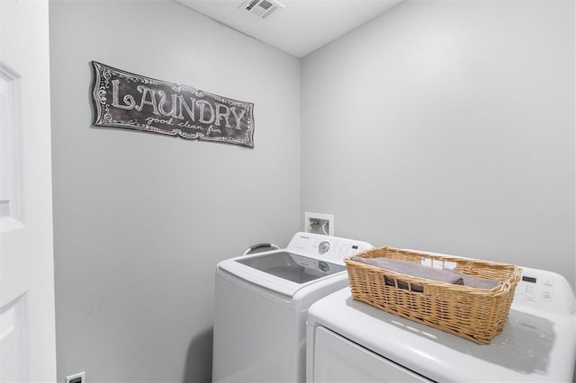 23375 Lowe Davis Rd, Covington, LA 70435 - washroom with washer and dryer