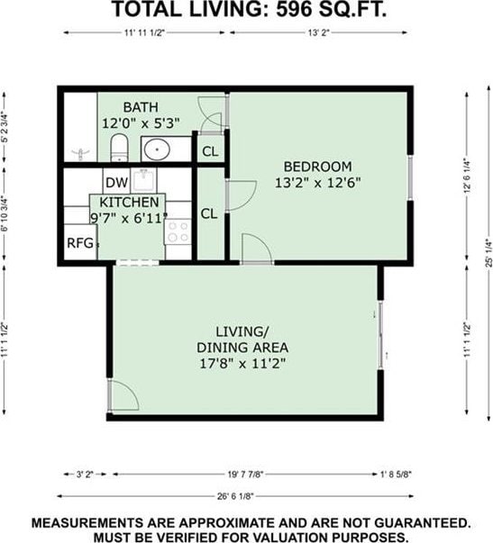 1422 Dauphine St Unit 8, New Orleans, LA 70116 - home floor plan
