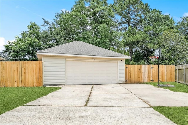 414 Pine Forest Dr, Slidell, LA 70458 - view of detached garage