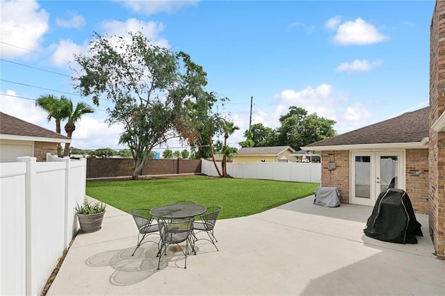 1825 Lake Superior Dr, Harvey, LA 70058 - view of patio with french doors