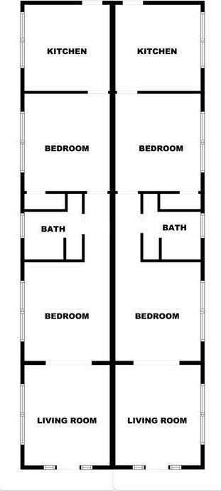 233537 Jasmine St, New Orleans, LA 70122 - floor plan / room layout