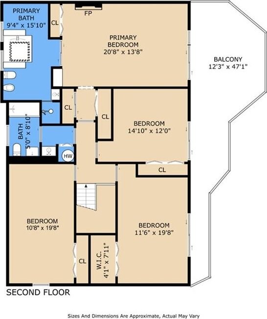 3213 Tolmas Dr, Metairie, LA 70002 - property floor plan