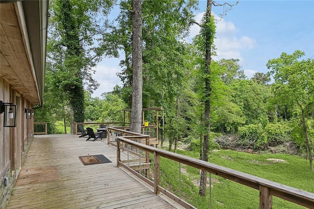 132 Pine Oak Dr, Covington, LA 70433 - view of deck
