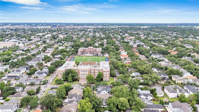 2202 Wirth Pl, New Orleans, LA 70115 - aerial view of property's location featuring nearby suburban area