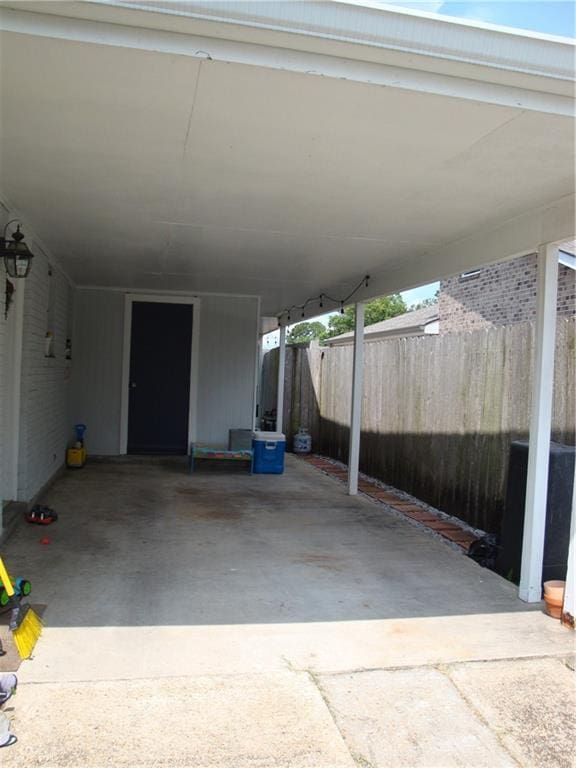 824 Oak Ave, Harahan, LA 70123 - view of patio / terrace featuring a carport