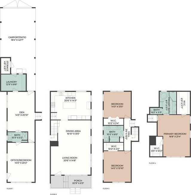6141 Canal Blvd, New Orleans, LA 70124 - room layout