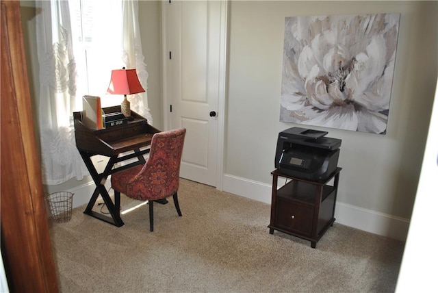 6925 Canal Blvd, New Orleans, LA 70124 - home office featuring carpet and baseboards