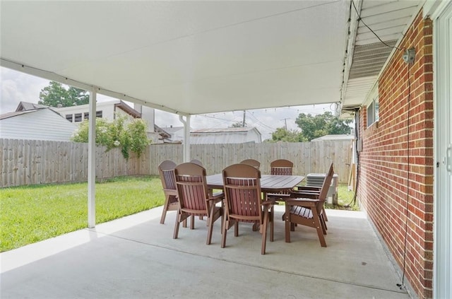 1517 Frankel Ave, Metairie, LA 70003 - view of patio / terrace featuring outdoor dining area