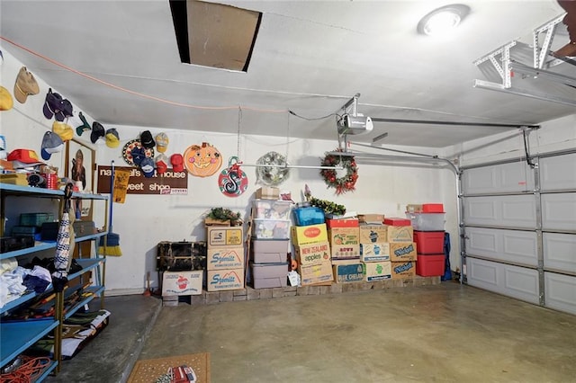 5705 Lafreniere St, Metairie, LA 70003 - garage featuring a garage door opener