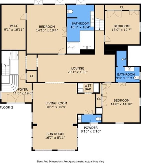 1633 Dufossat St, New Orleans, LA 70115 - room layout