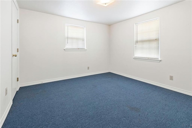 401 Oak Ave, Harahan, LA 70123 - unfurnished room featuring dark colored carpet and baseboards