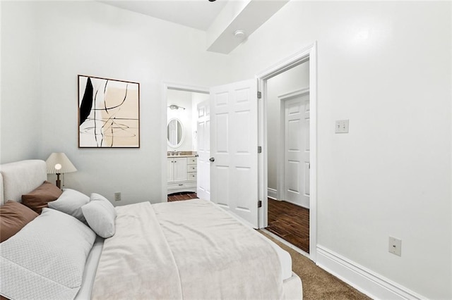 3316 Calhoun St, New Orleans, LA 70125 - bedroom featuring ensuite bath and baseboards
