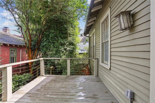 1665 Dufossat St, New Orleans, LA 70115 - view of deck