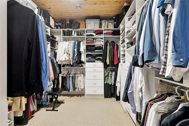 602 Jefferson Ave, New Orleans, LA 70115 - walk in closet with carpet