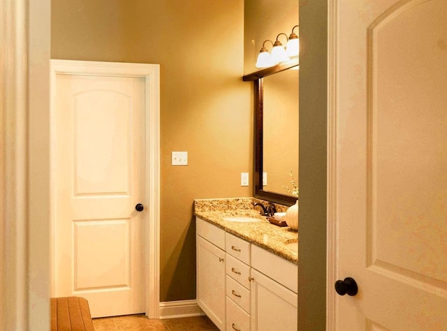 43357 Quiet Lake Dr, Hammond, LA 70403 - bathroom featuring double vanity and tile patterned floors