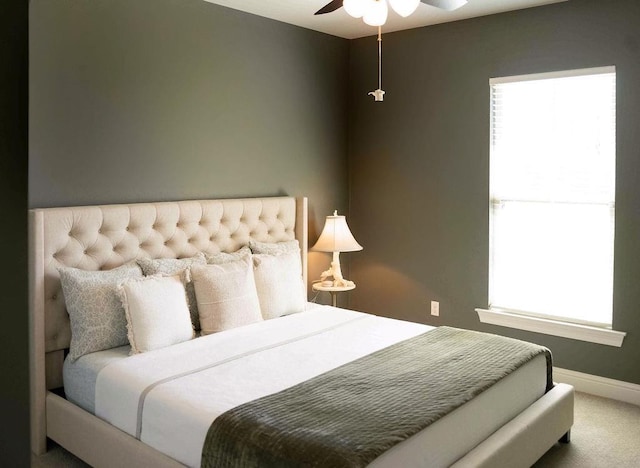 43357 Quiet Lake Dr, Hammond, LA 70403 - carpeted bedroom featuring baseboards and a ceiling fan