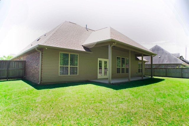 43357 Quiet Lake Dr, Hammond, LA 70403 - rear view of property with a patio area and brick siding