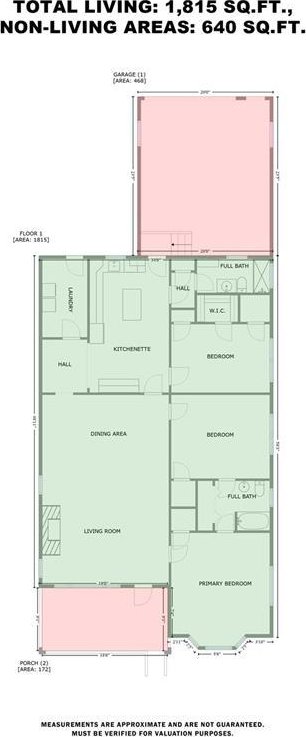 6118 Canal Blvd, New Orleans, LA 70124 - home floor plan