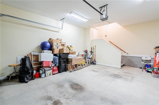 1326 Prentiss Ave, New Orleans, LA 70122 - garage featuring a garage door opener