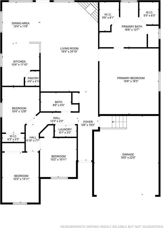 1326 Prentiss Ave, New Orleans, LA 70122 - home floor plan
