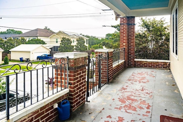 606 Filmore St, New Orleans, LA 70124 - view of balcony