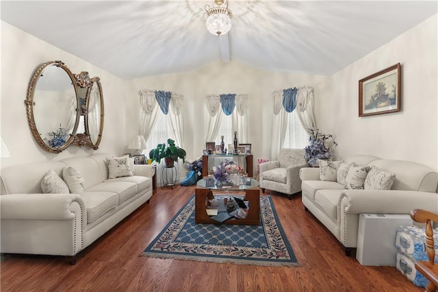 5833 N Oak Dr, Marrero, LA 70072 - living area with wood finished floors