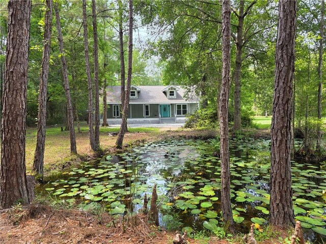 59478 S Tranquility Rd, Lacombe, LA 70445 - view of back of house