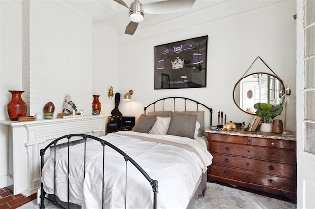 927 Dauphine St, New Orleans, LA 70116 - bedroom with ceiling fan