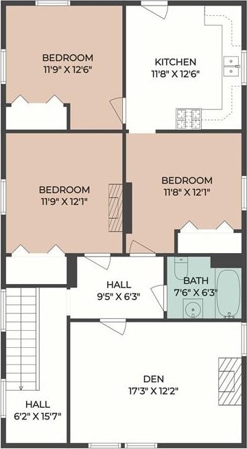 2031 General Taylor St, New Orleans, LA 70115 - room layout