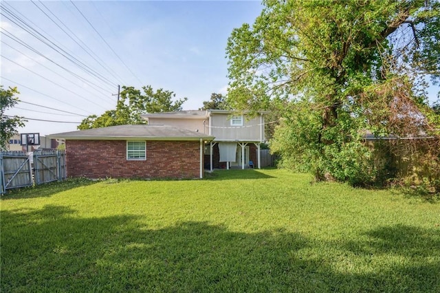 200 Pike Dr, Gretna, LA 70053 - rear view of property featuring brick siding