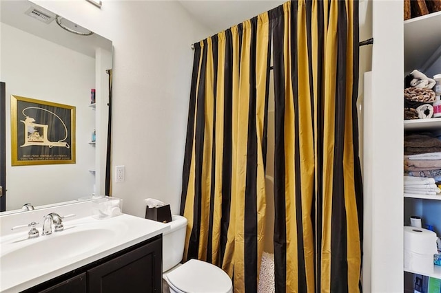 6838 Catina St, New Orleans, LA 70124 - full bathroom with vanity and toilet