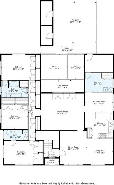 966-968 Allen Toussaint Blvd, New Orleans, LA 70124 - home floor plan