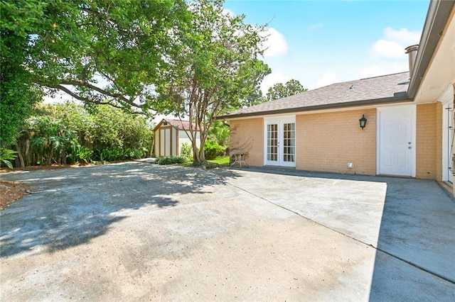 4517 Bissonet Dr, Metairie, LA 70003 - view of patio / terrace featuring french doors