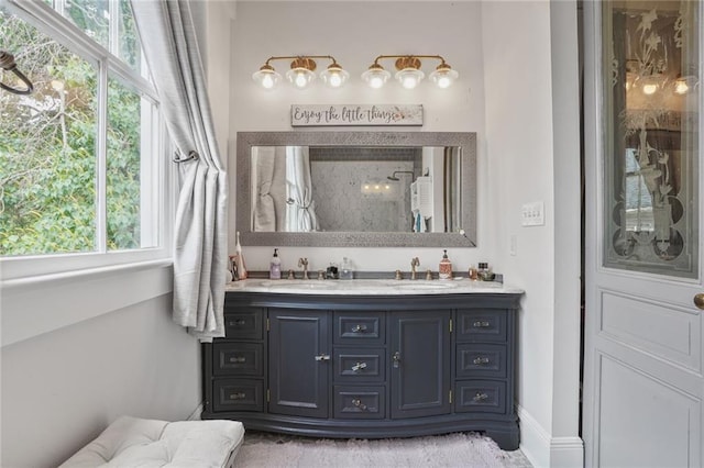 205 S Norman C Francis Pkwy, New Orleans, LA 70119 - bathroom with double vanity