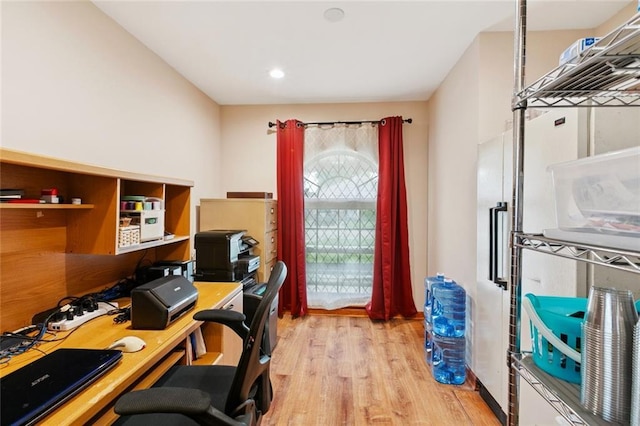 4701 Academy Dr, Metairie, LA 70003 - office area featuring light wood-style flooring