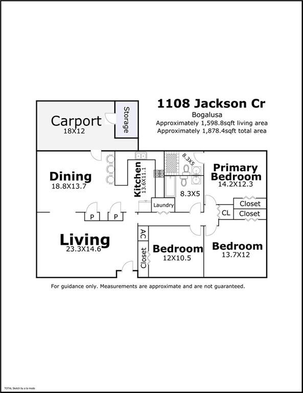 1108 Jackson Cir, Bogalusa, LA 70427 - photo 3