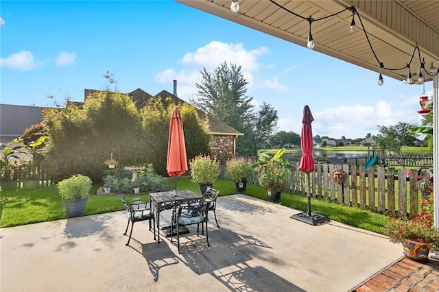 422 Kensington Blvd, Slidell, LA 70458 - view of patio / terrace with outdoor dining space