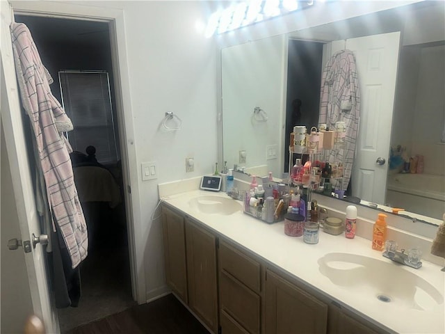 2227 Pine Valley Dr, La Place, LA 70068 - ensuite bathroom featuring double vanity