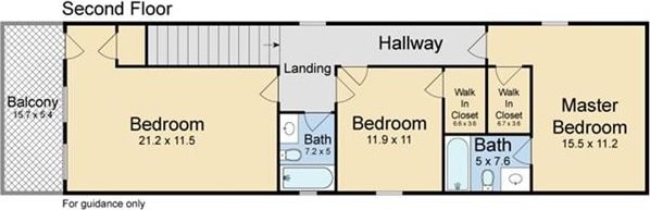 637 S Dupre St, New Orleans, LA 70119 - property floor plan